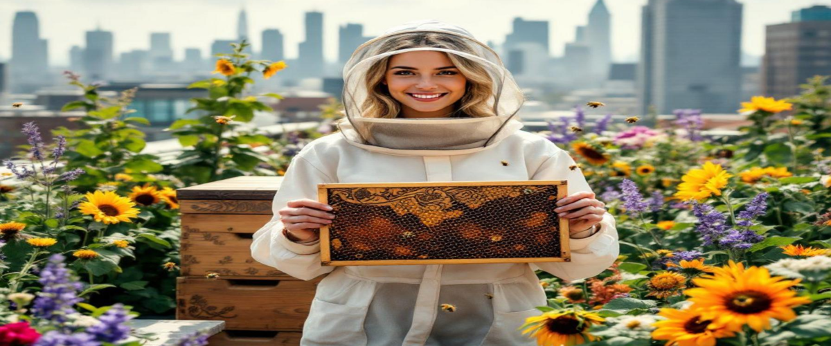 Urban beekeeping guide, urban beekeeping for beginners, urban beekeeping equipment, urban beekeeping laws, urban beekeeping benefits